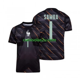 Camisolas de futebol França Brice Samba 1 Guarda Redes Equipamento Principal World Cup 2026 Manga Curta